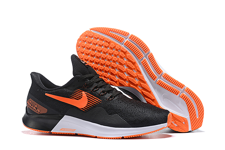 Nike Air Zoom Pegasus 35 Black Orange White Shoes - Click Image to Close